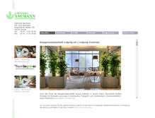 Tablet Screenshot of gaertnerei-naumann.de